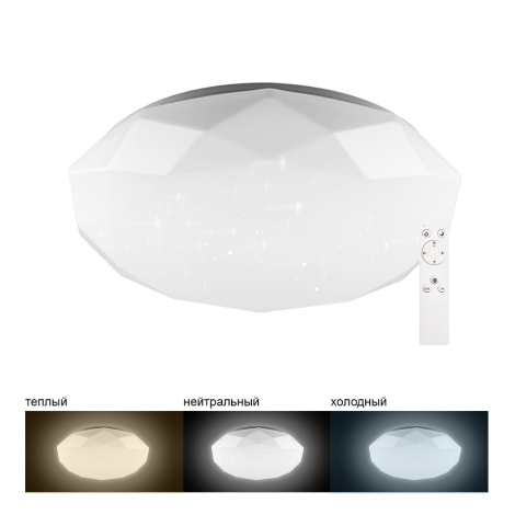 Светодиодный потолочный светильник с ПДУ Feron AL5200 29635